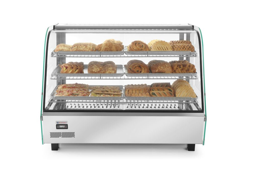 Varmeskap display, 160 liter, 230V/1500W, 857x568X (H) 686mm - for Storkjøkken - XL - Storkjøkken