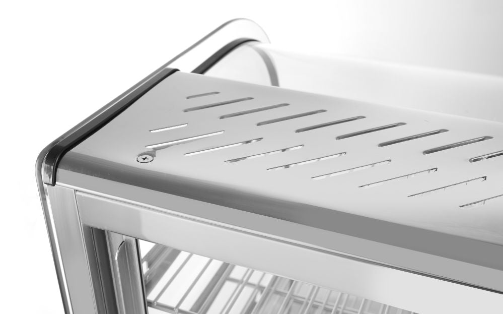 Varmeskap display, 160 liter, 230V/1500W, 857x568X (H) 686mm - for Storkjøkken - XL - Storkjøkken