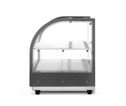 Varmeskap display, dobbeltnivå, 230V/400W, 554x376X (H) 432mm - for Storkjøkken - XL - Storkjøkken