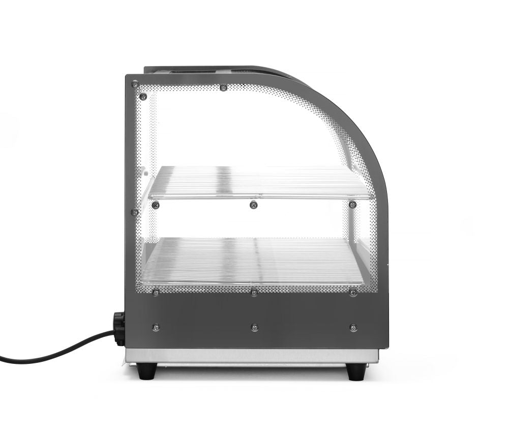 Varmeskap display, dobbeltnivå, 230V/400W, 554x376X (H) 432mm - for Storkjøkken - XL - Storkjøkken