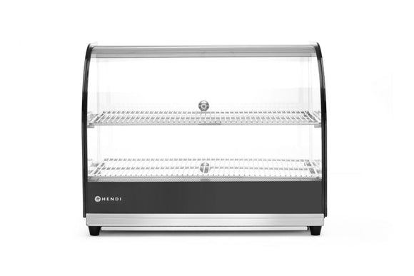 Varmeskap display, dobbeltnivå, 230V/400W, 554x376X (H) 432mm - for Storkjøkken - XL - Storkjøkken