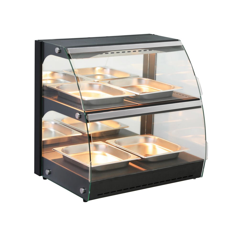 Varmeskap display Quartz to - lags, 230V/560W, 650x467X (H) 630mm - for Storkjøkken - XL - Storkjøkken