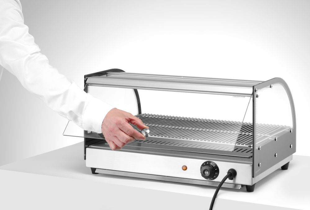 Varmlufts display, enkeltnivå, 230V/400W, 554x376X (H) 311mm - for Storkjøkken - XL - Storkjøkken
