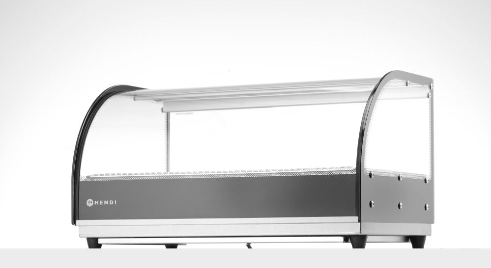 Varmlufts display, enkeltnivå, 230V/400W, 554x376X (H) 311mm - for Storkjøkken - XL - Storkjøkken